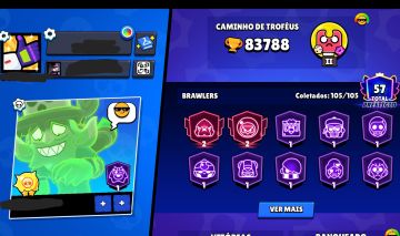 Conta de Brawl Stars com 83K, aberto a negociações de preço.