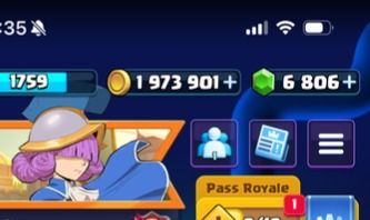 CONTA DE CLASH ROYALE DECK 2.6 NIVEL 16