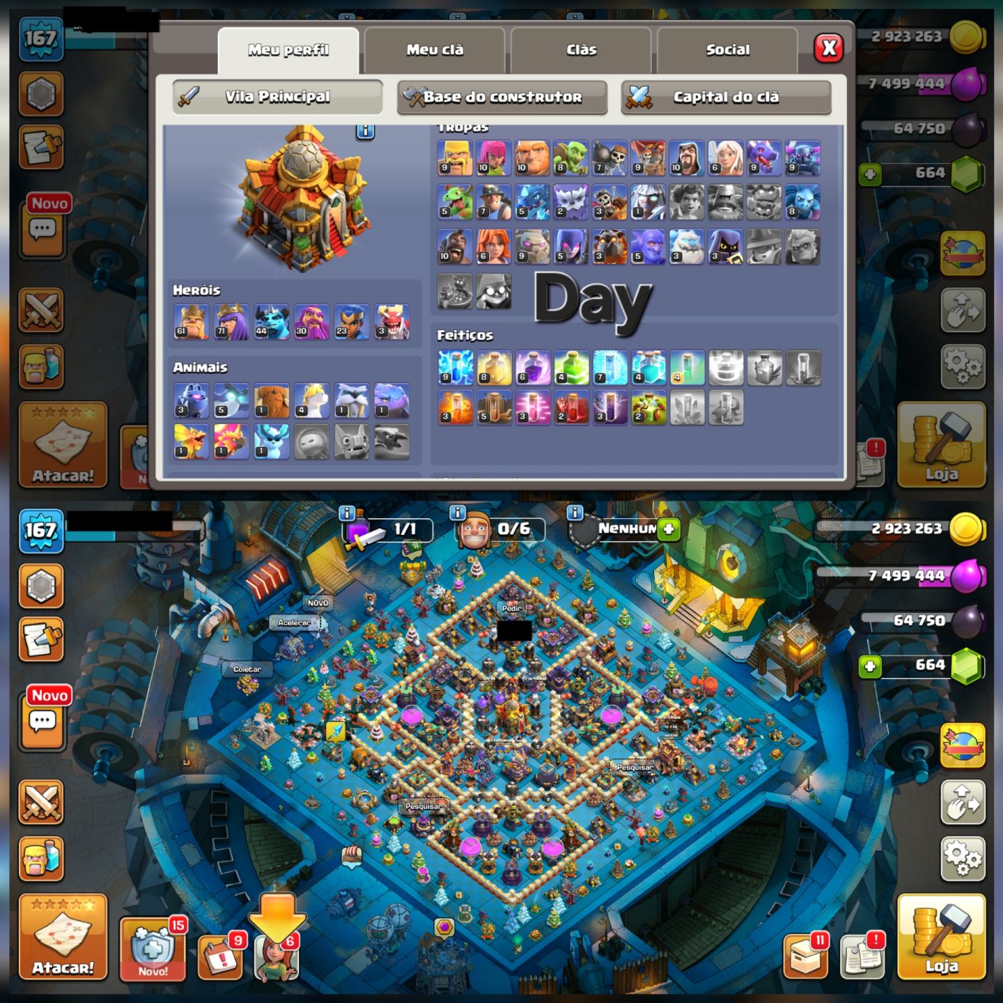 Contas Clash of Clans, CV 13 ao 18 entrego a conta no e-mail do comprador.