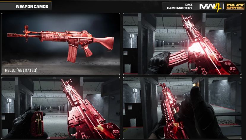 Camuflagens MW4 | Gold | Divergence | Orion | Helio