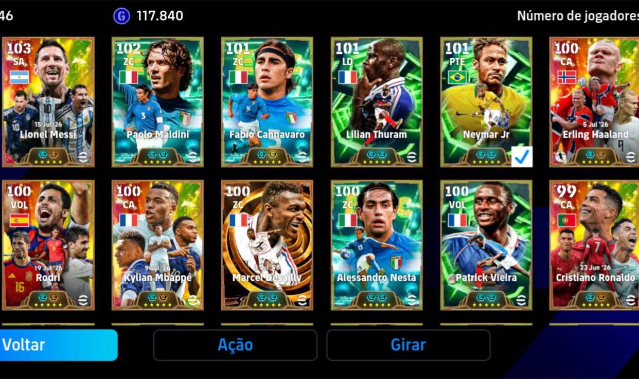 CONTA EFOOTBOL 3310+ FORÇA
