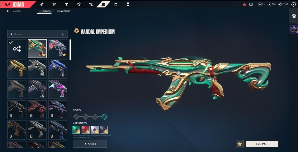 VALORANT | CONTA COM SKIN RARA!