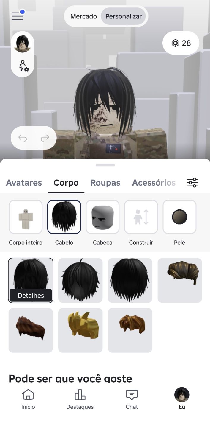 CONTA ROBLOX GEMADA!