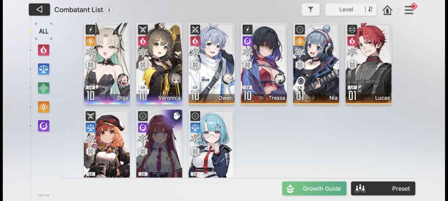 Conta com Olga e Verônica Level 11.