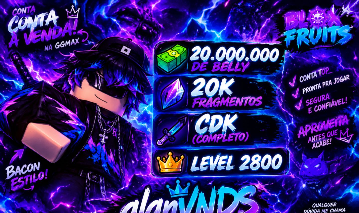 Conta de blox fruits com 20+M BELII | 22K FRAG.