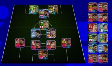 Conta eFootball + Aguero Epico + Gerrard + Yamal 102 + Messi 102 + 220 Moedas