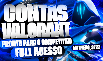 CONTA SMURF VALORANT COMPETITIVO DESBLOQUEADO LEVEL 20 FA [ENTREGA AUTOMÁTICA]