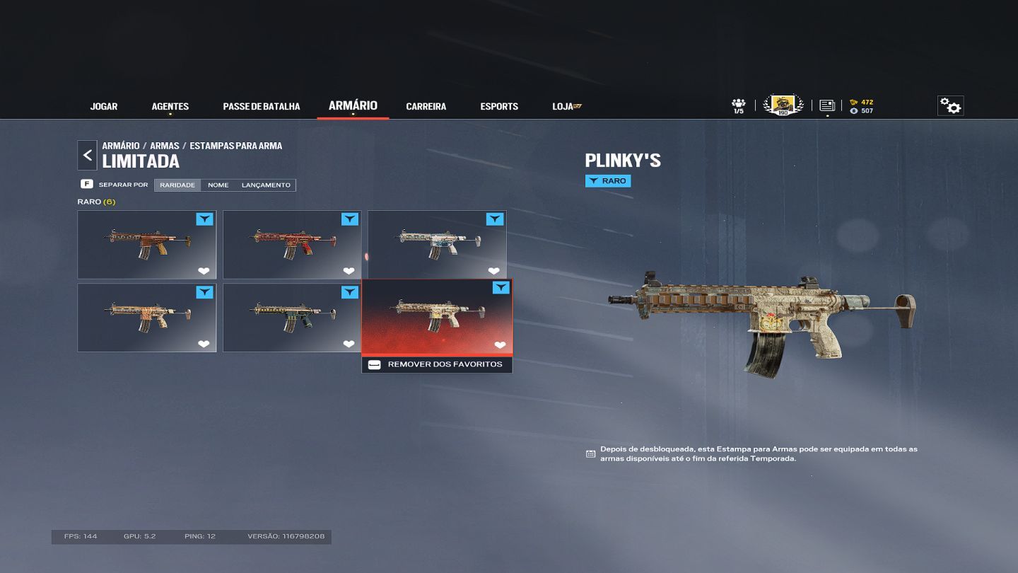 CONTA RAINBOW SIX VARIAS INVERNOS SOMBRIO TOP, PASSE ATUAL COMPRADO + UNIVERSAIS
