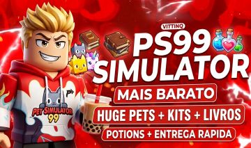 (MAIS BARATO DA GGMAX!) PETS HUGES E GEMAS - ENTREGA RAPIDA E CONFIAVEL ( PS99 )
