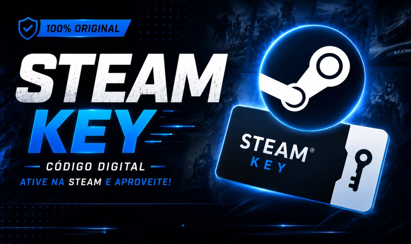 [STEAM KEY ALEATÓRIA][ENTREGA SEGURA][MENOR PREÇO]