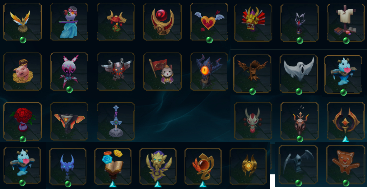 Platina Lv590 | 107 Skins | 141 Chromas |> Lista nas Imagens (Ultimate/Mítica)