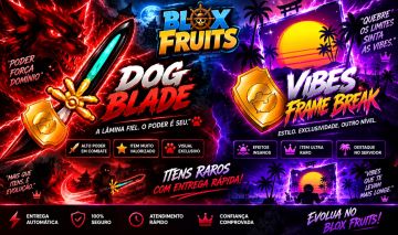 Dog Blade & Skins de frutas - BLOX FRUIT
