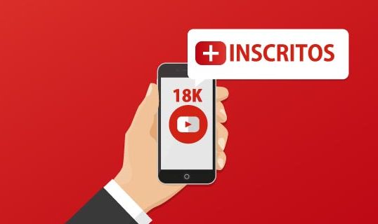 Inscritos, Curtidas e visualização YouTube