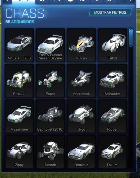 Conta Rocket League 2016 + GC + Créditos + Itens