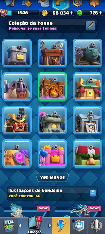 Conta muito upada e forte com 12700 trofeus!!!