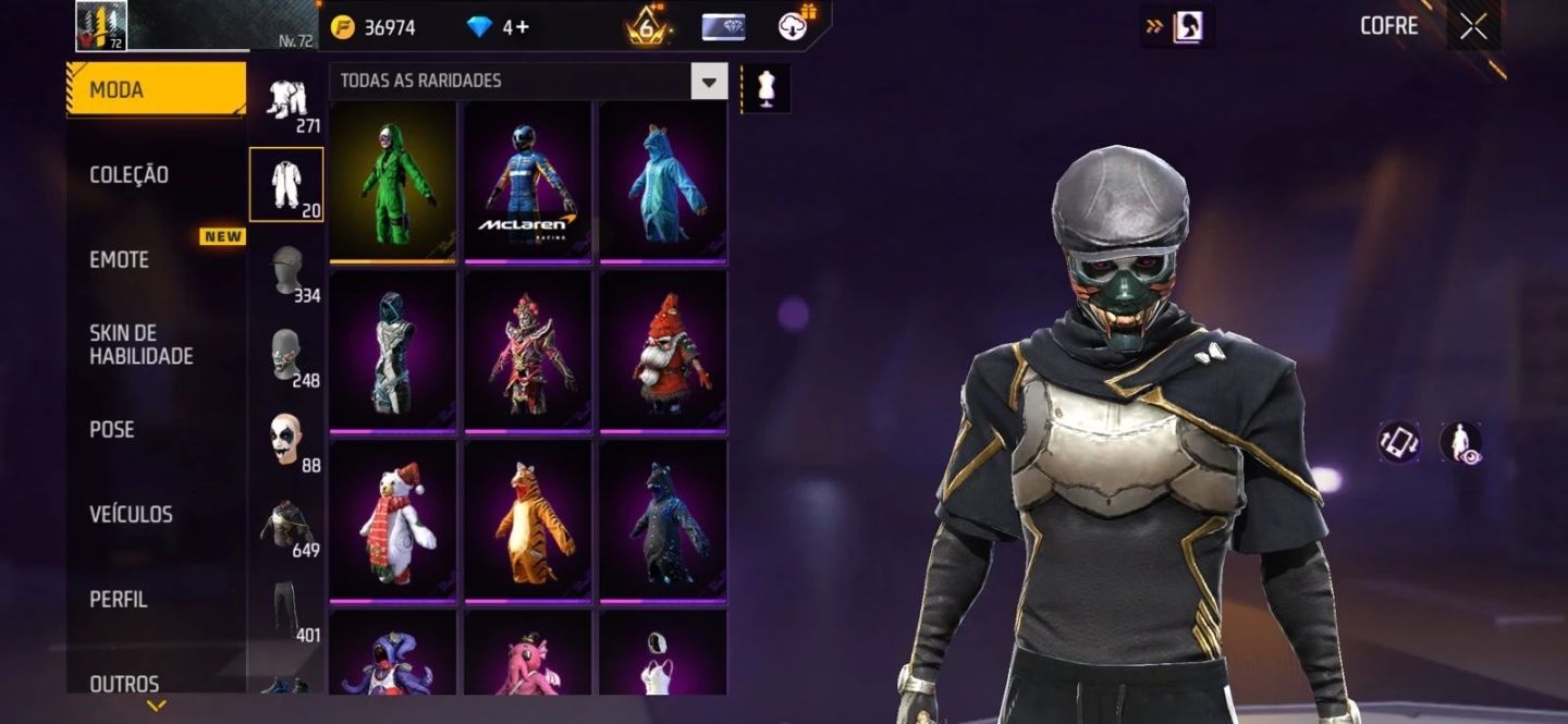 Conta free fire com duas angelicais masculinas