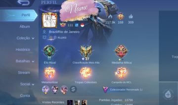 Conta Mobile Legends Completa