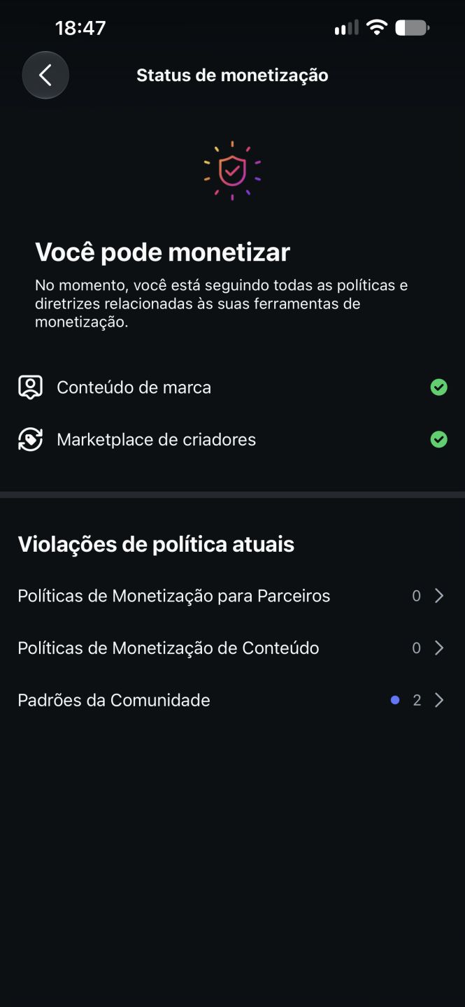 CONTA INSTAGRAM COM MAIS DE 47K e MILHÕES DE VISUALIZAÇÕES TOTALMENTE ORGÂNICOS