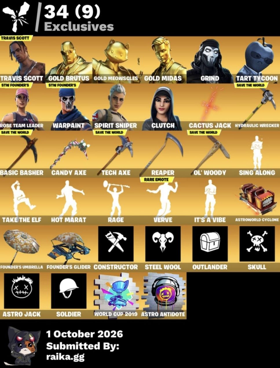 Conta Fortnite Ativa | Full Acesso + Skins Exclusivas (Travis Scott)