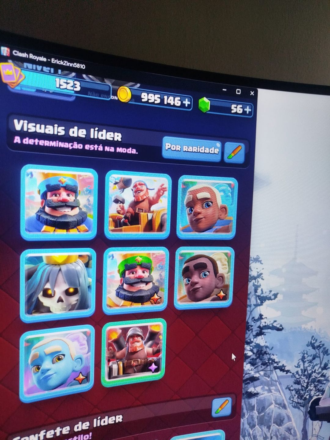 : CONTA DE CLASH ROYALE COM CRL 2024 COM 17 WINS