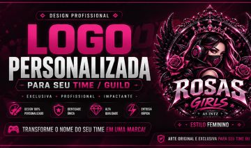 LOGO PERSONALIZADA PARA TIME OU GUILD