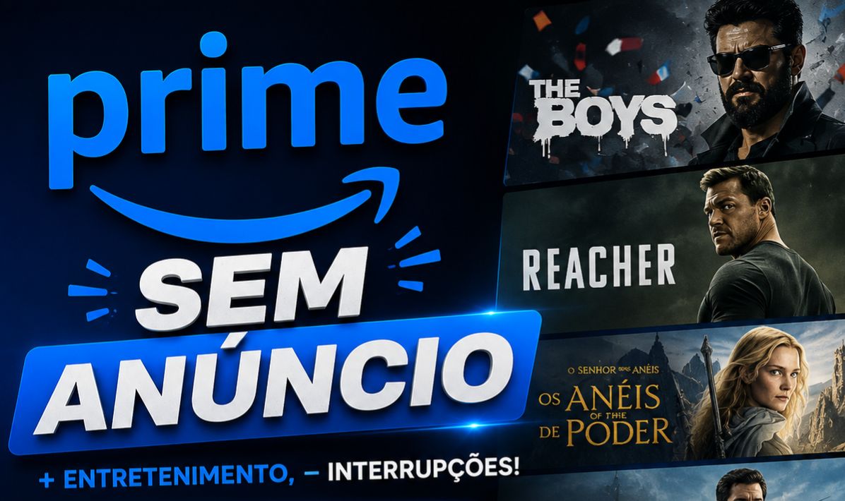 PRIME VIDEO SEM ANÚNCIOS TELA OU CONTA