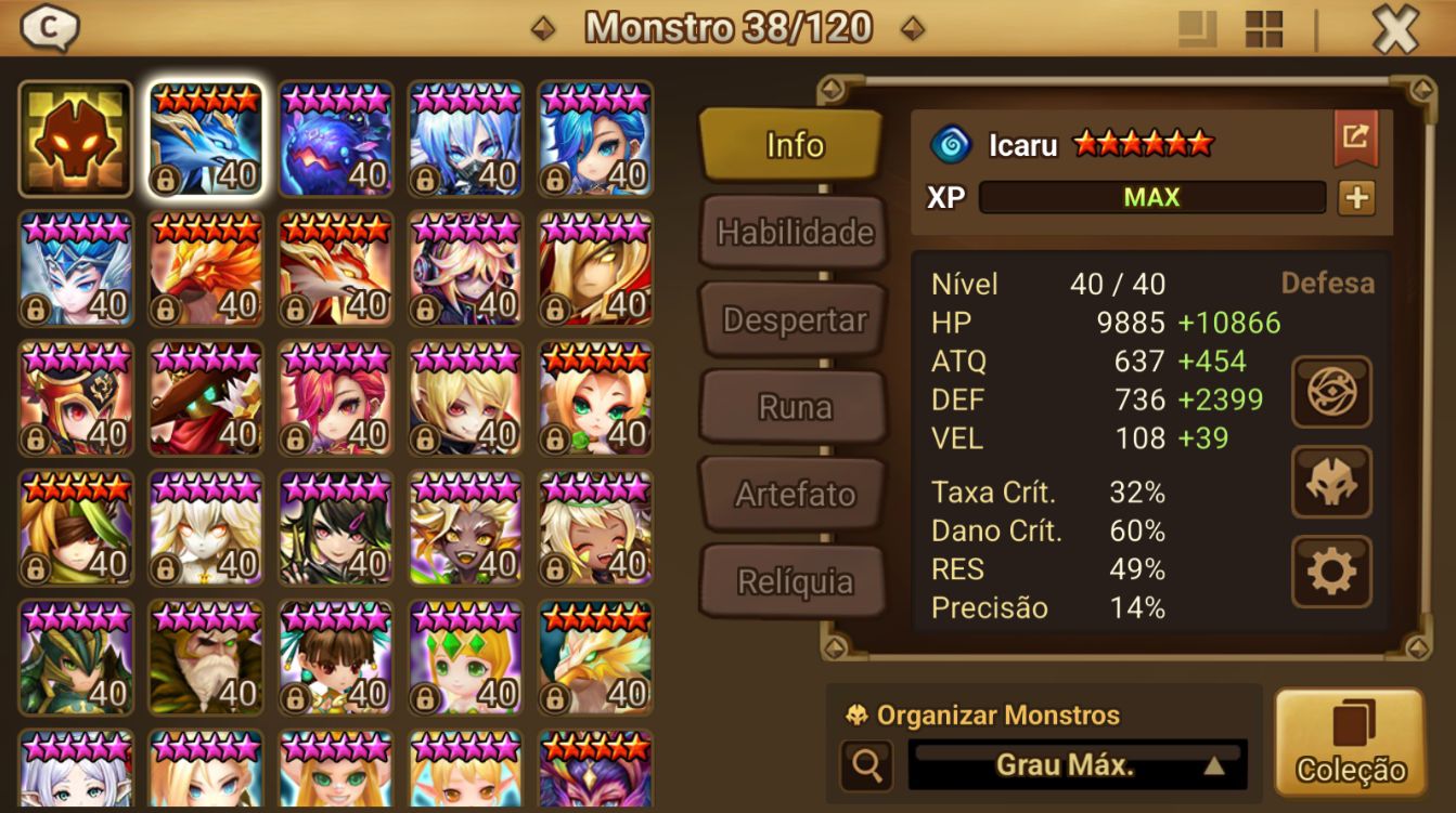 CONTA SUMMONERS WAR FRIEREN LIGHT COLLAB GLOBAL SERVER