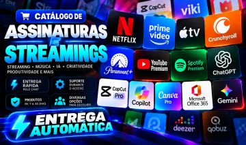 NETFLIX | CHATGPT | PRIME | YOUTUBE | CRUNCHYROLL | PARAMOUNT - ENVIO AUTOMÁTICO