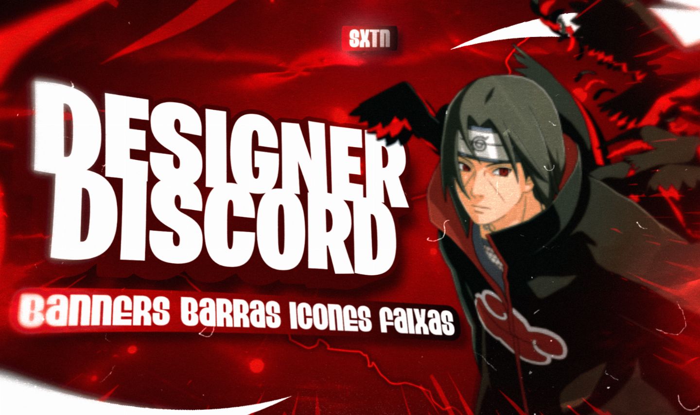 DESIGNER PARA DISCORD (FAIXAS, BANNERS, ÍCONES, BARRINHAS)