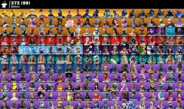 Conta fortnite (salve o Mundo Fundador)372 Skins (Troca de E-mail Disponivel)