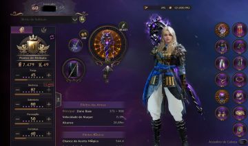 Throne and Liberty - 4 personagens 7.4k+