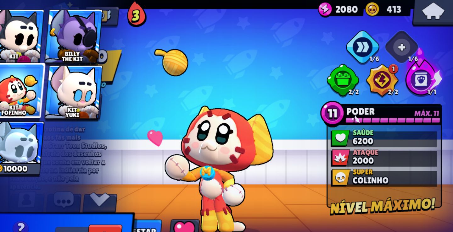 [ Brawl Stars ] Conta Nível 60 | 83 Brawlers | 39 Hipercargas + 10 Lendarios