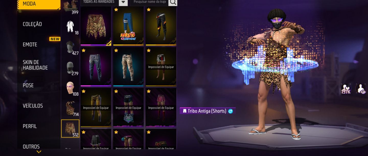 CONTA DE FREE FIRE ANTIGA valor negociável
