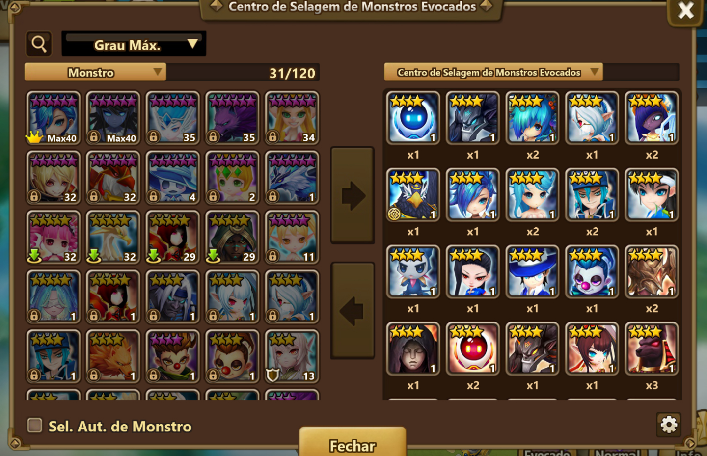 CONTA SUMMONERS WAR COM LD NAT5 (ELUDIA) + BÊNÇÃO ATIVA +7 DIAS | OPORTUNIDADE