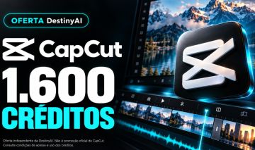CAPCUT PRO | 1600 CRÉDITOS