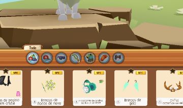 Venda de itens aleatórios Animal Jam Play Wild AJPW