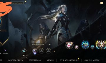 Conta wild rift chall main Diana top 50 winrate excelente
