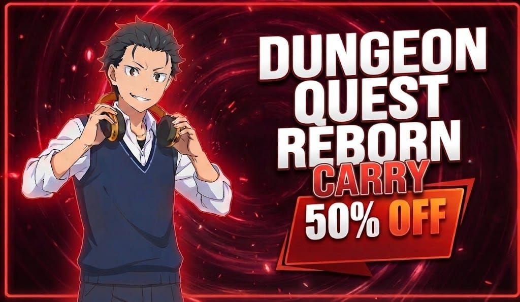 (50% off) Dungeon Quest Reborn | CARRY