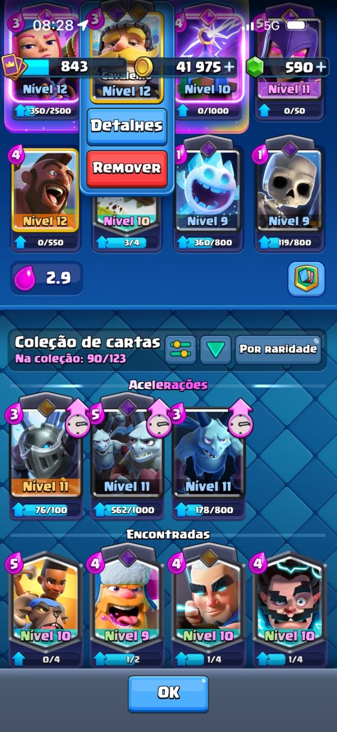 Conta Clash Royale Arena 14 | 4.665 Troféus - no Precinho Pra Sair Logo