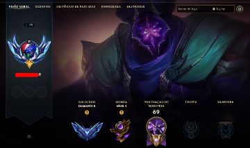 Conta LOL de 2012 - Diamante 2