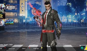 Conta blood strike com skin deluxe muito boa try hard