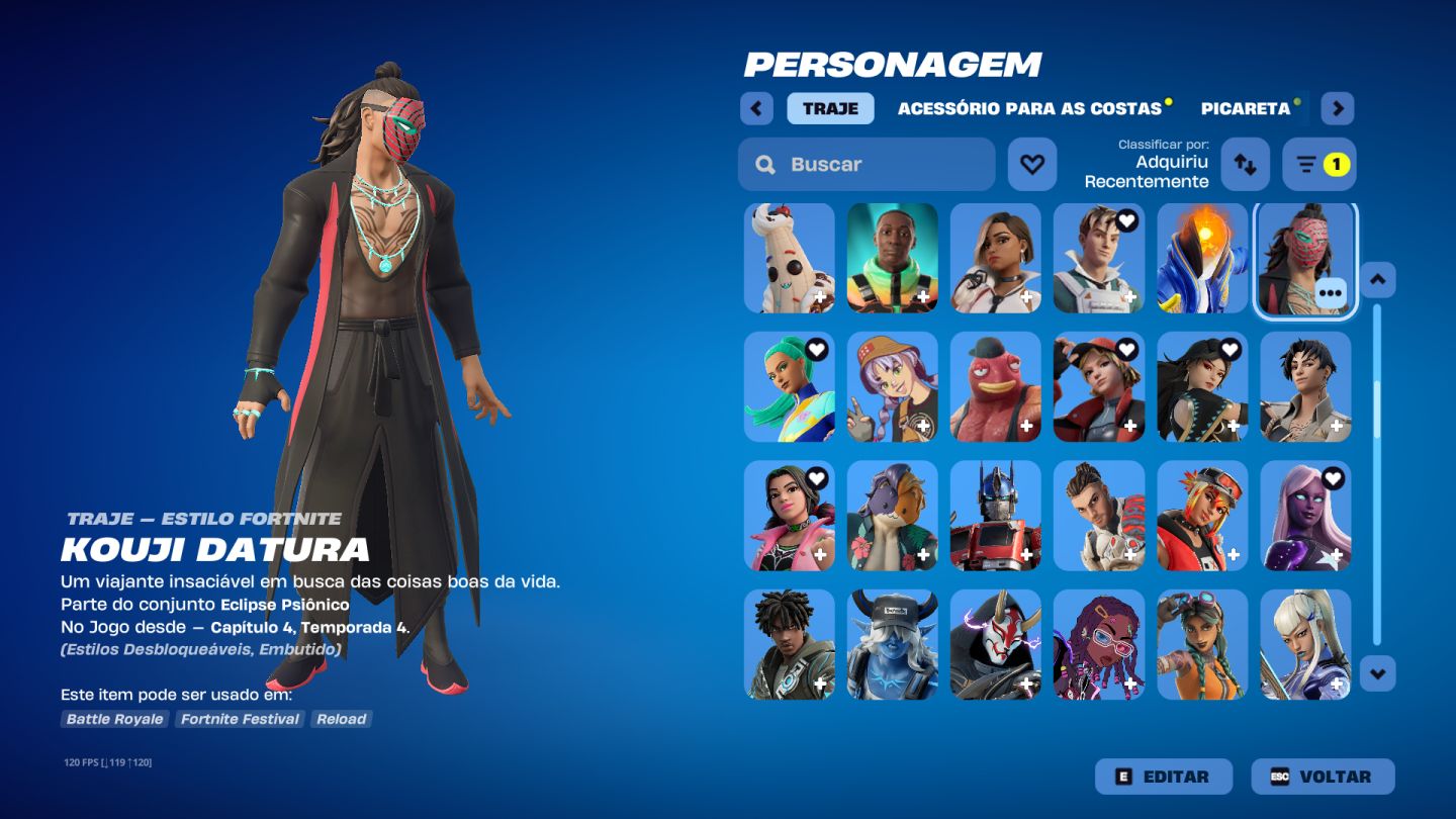 Conta Fortnite com Minty + Glow + Salve o Mundo + Passe antigo