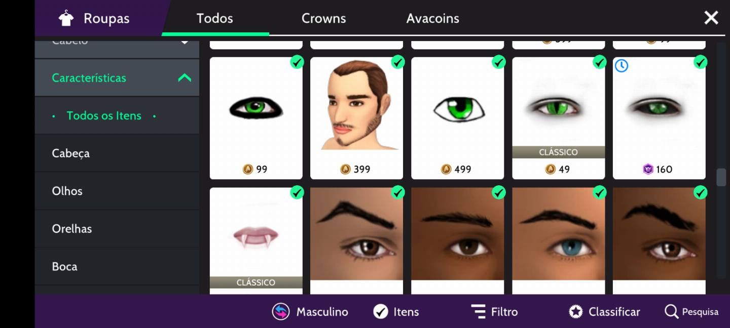 CONTA UNISSEX AVAKIN LIFE [ VALOR NEGOCIÁVEL]