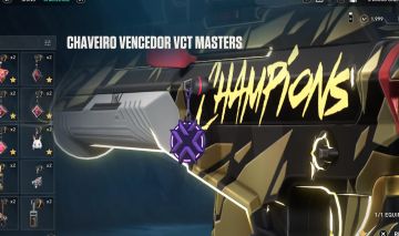 CONTA DE EX PRO - CHAMPIONS 21,22,23 - AMULETO CAMPEÃO MASTERS - VCT LOCK IN