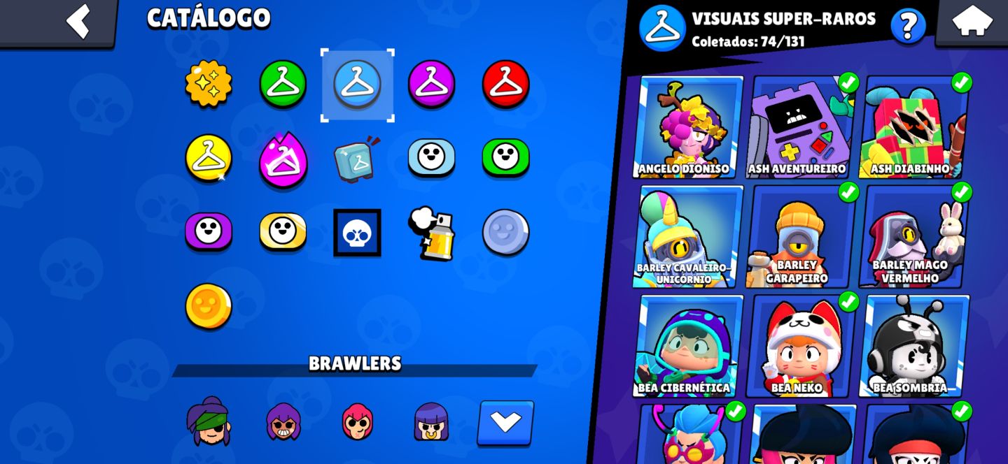 Conta Brawl Stars 2019 38,5K 83 Brawlers 25 Power 11 Nível 181