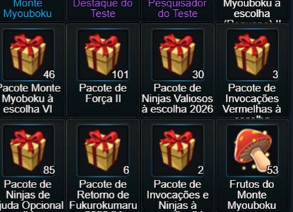 CONTA NARUTO ONLINE TOP 3/2 S873