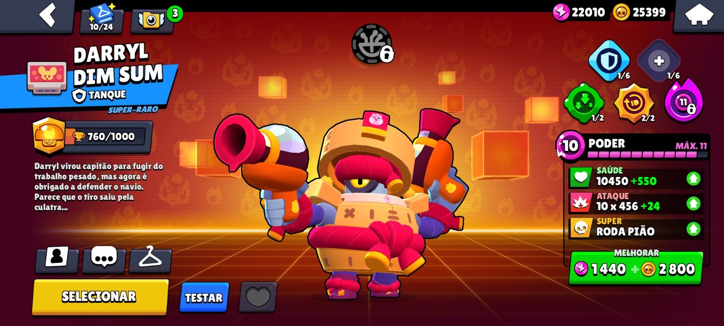 Conta de brawl 2018 muito top com 21k