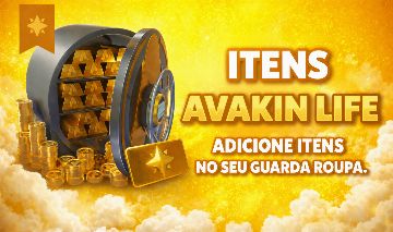 [NOVIDADE] ITENS AVAKIN LIFE - ADICIONE ITENS NA SUA CONTA / VIA COD DE AMIGO