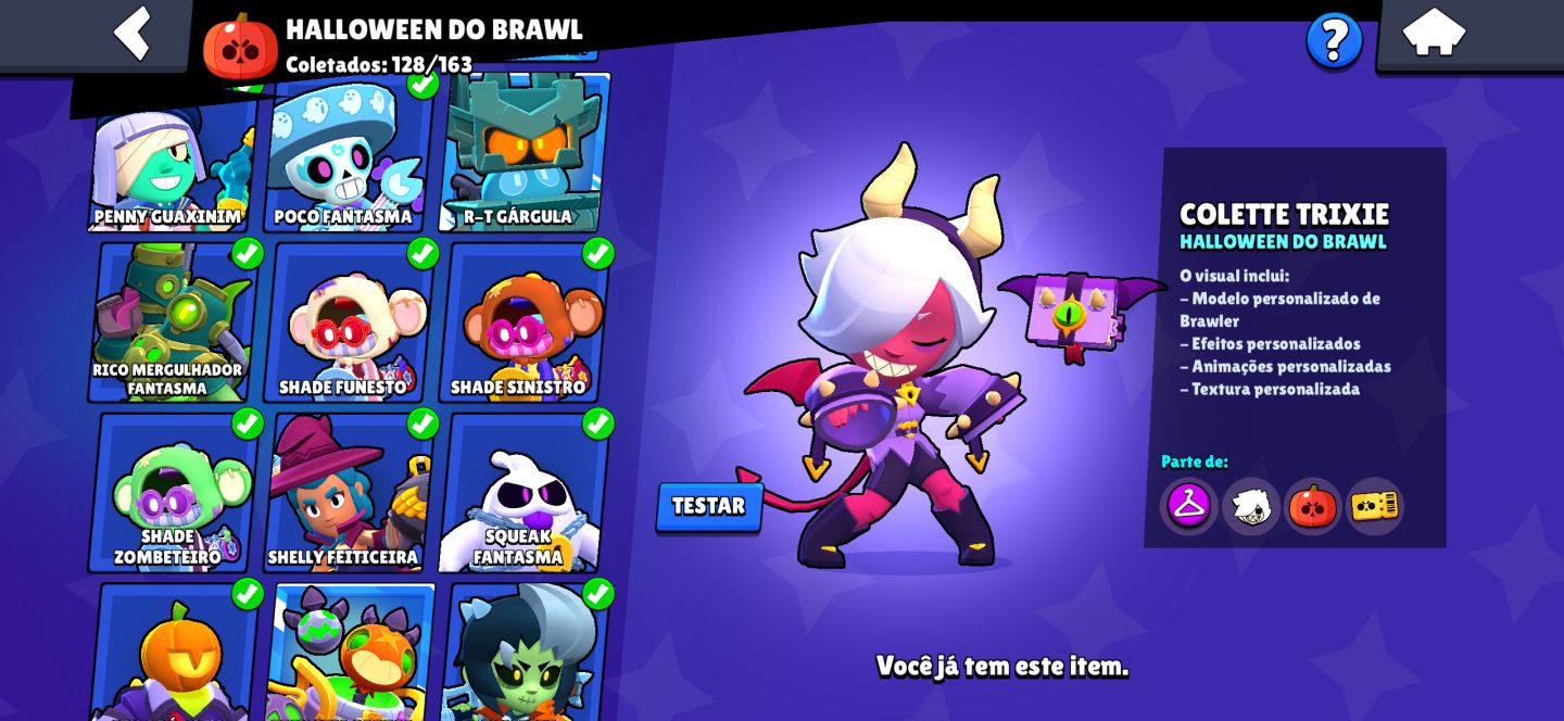CONTA DE BRAWL STARS RARA E QUASE RANK PRO