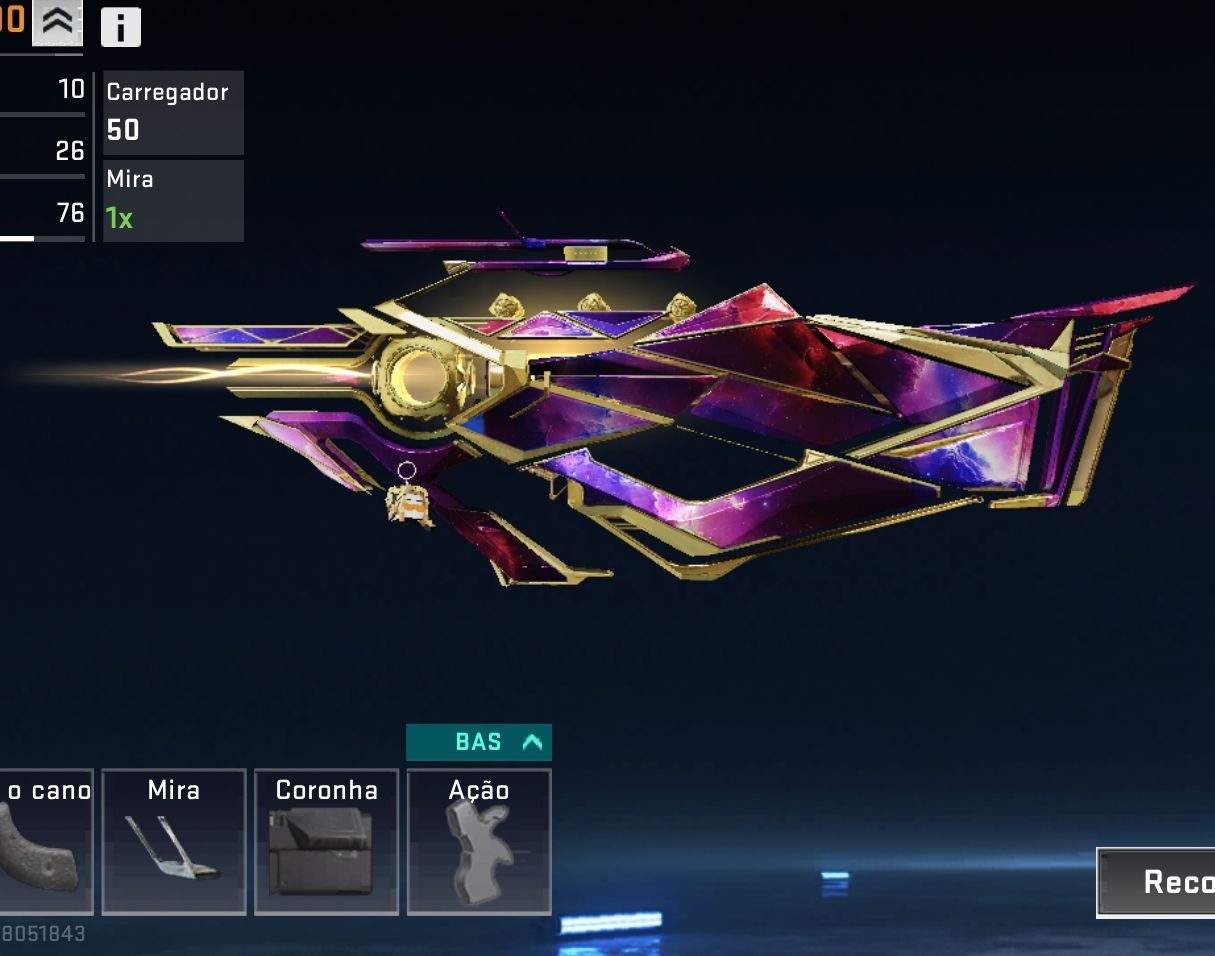 Conta Blood Strike - Skin Eterna da P90 Empírea